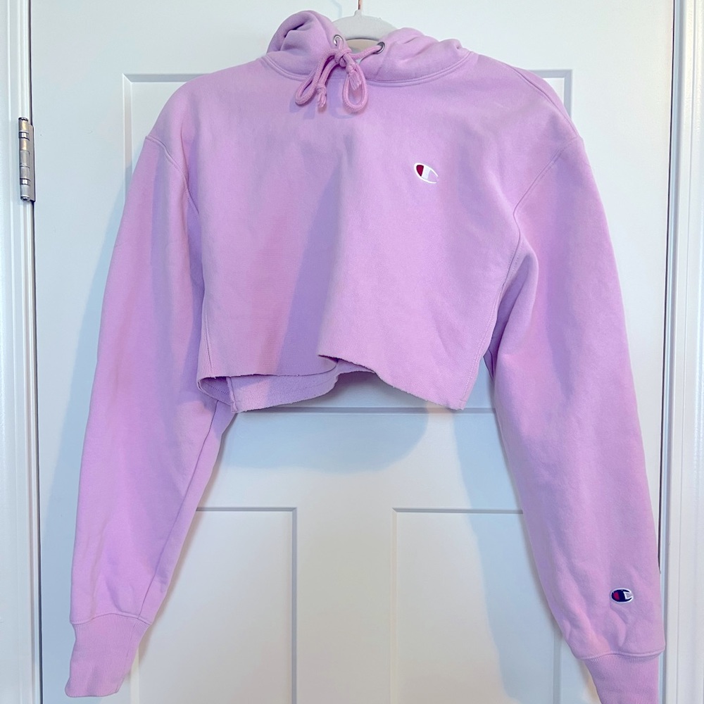 Cropped Champion Hoodie